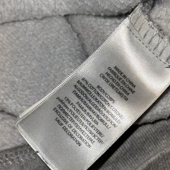 Polo Ralph Lauren Kids 8 Polo Bear USA Gray Hoodie | Hockey Bear Sweatshirt - Picture 9 of 9